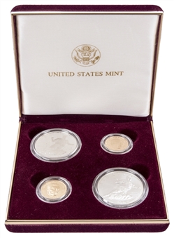 1997 Jackie Robinson 50th Anniversary Commemorative Coin Set With Original Presentation Box